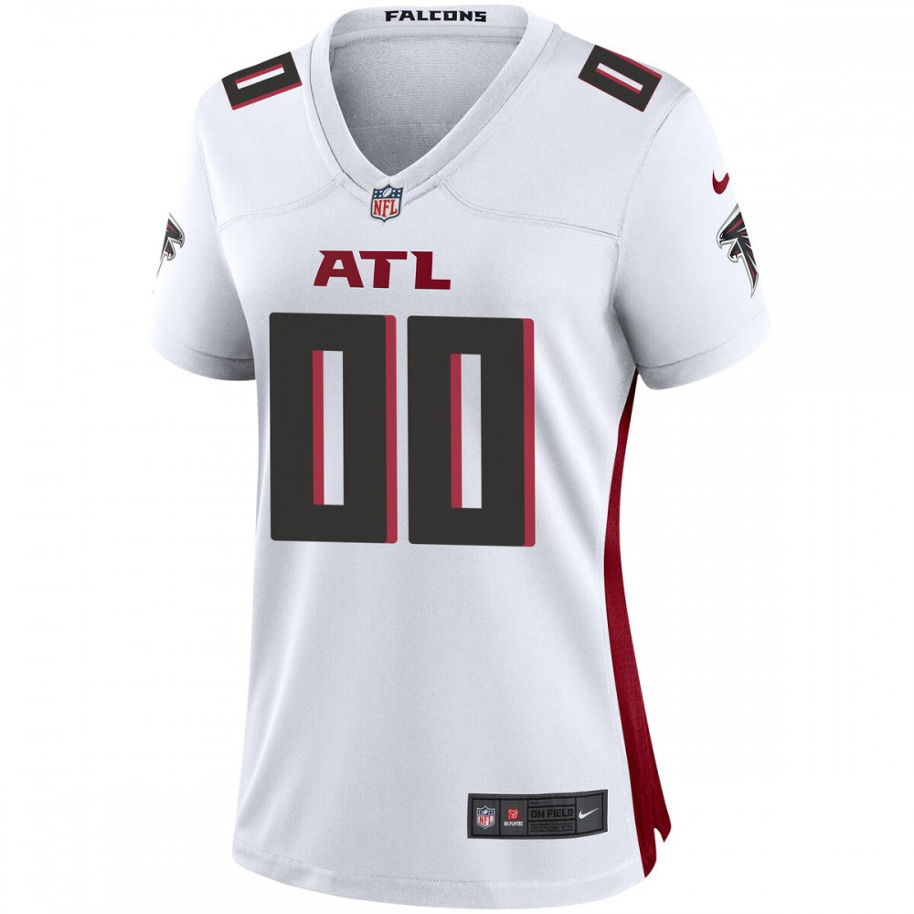 Nike Atlanta Falcons Women's Custom Game Jersey - White-Profan Arena